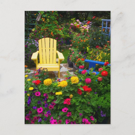 Carte Postale Conceptions de jardin dans notre jardin Sammamish, (Devant)