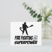 Carte Postale Conceptions de lutte contre l'incendie (Debout devant)