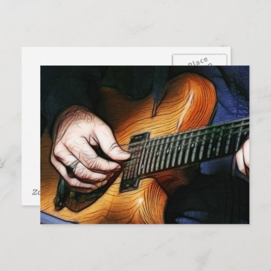 Carte Postale Concert (Devant / Derrière)