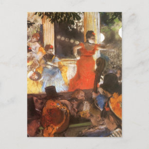 Carte Postale Concert Café aux Ambassadeurs par Edgar Degas