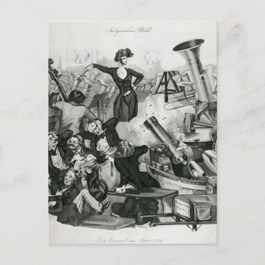 Carte Postale Concert de Hector Berlioz (Devant)