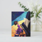 Carte Postale Concert de piano (Debout devant)