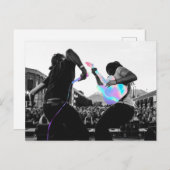 Carte Postale Concert holographique (Devant / Derrière)