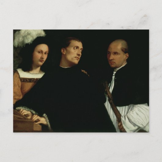 Carte Postale Concert interrompu, c.1512 (Devant)