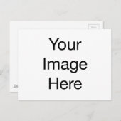 Carte Postale Concevez votre propre (Devant / Derrière)
