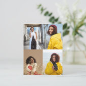 Carte Postale Concevez votre propre collection de 4 photos (Debout devant)