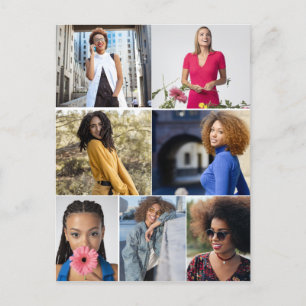 Carte Postale Concevez votre propre collection de 7 photos
