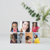 Carte Postale Concevez votre propre collection de 7 photos (Debout devant)