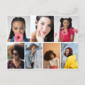 Carte Postale Concevez votre propre collection de 7 photos (Devant)