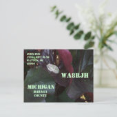 Carte Postale Concevez votre propre faune op d'opérateur radio (Debout devant)