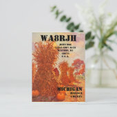 Carte Postale Concevez Votre Propre Opérateur de Radio HAM QSL O (Debout devant)