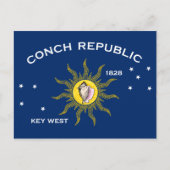 Carte Postale Conch Republic Flag (Devant)