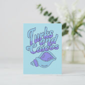 Carte Postale Conche Turks and Caicos (Debout devant)