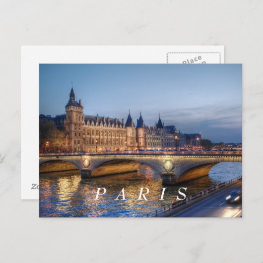 Carte Postale Conciergerie (Devant / Derrière)