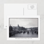 Carte Postale Conciergerie au 19e siècle - Paris (Devant / Derrière)