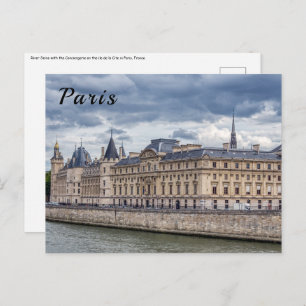 Carte Postale Conciergerie sur le ile de la Cité à Paris