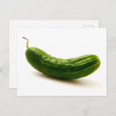 Carte Postale Concombre (Devant / Derrière)