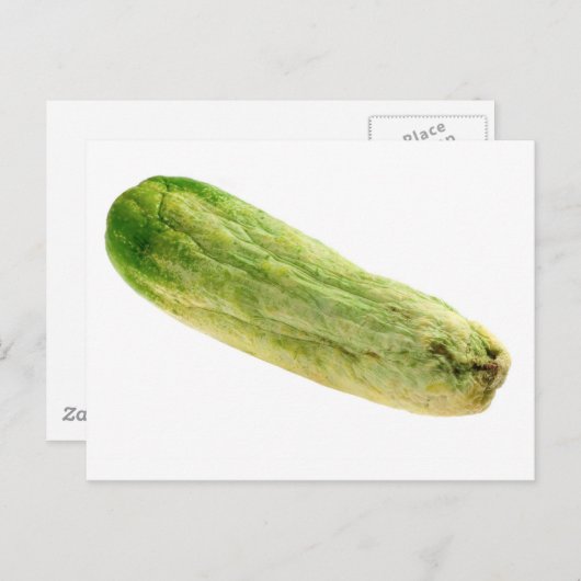 Carte Postale Concombre séché (Devant / Derrière)