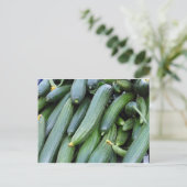Carte Postale Concombres verts (Debout devant)