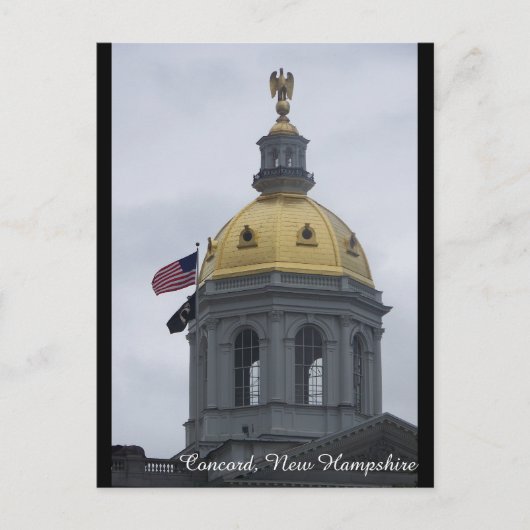 Carte postale Concord, New Hampshire (Devant)