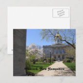 Carte postale Concord, New Hampshire (Devant / Derrière)