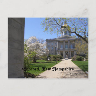 Carte postale Concord, New Hampshire