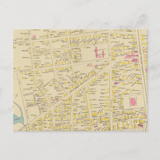 Carte Postale Concord, Ward 4 (Devant)