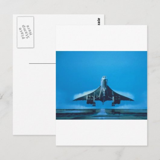 CARTE POSTALE CONCORDER SST (Devant / Derrière)