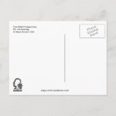 Carte Postale Concours à sens unique, par Brian Benson (Dos)