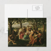 Carte Postale Concours de chant (Devant / Derrière)
