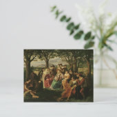 Carte Postale Concours de chant (Debout devant)