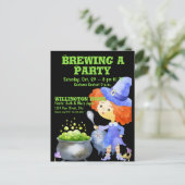 Carte Postale Concours de costume mignon Fête d'Halloween (Debout devant)