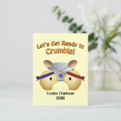 Carte Postale Concours de cuisson des biscuits (Debout devant)