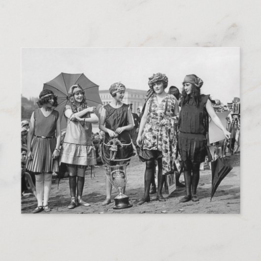 Carte Postale Concours de maillot de bain 2 (Devant)