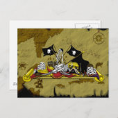 CARTE POSTALE "CONCOURS DE PIRATE" (Devant / Derrière)