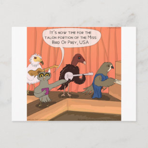 Carte Postale Concours de Talon des Oiseaux de Proie
