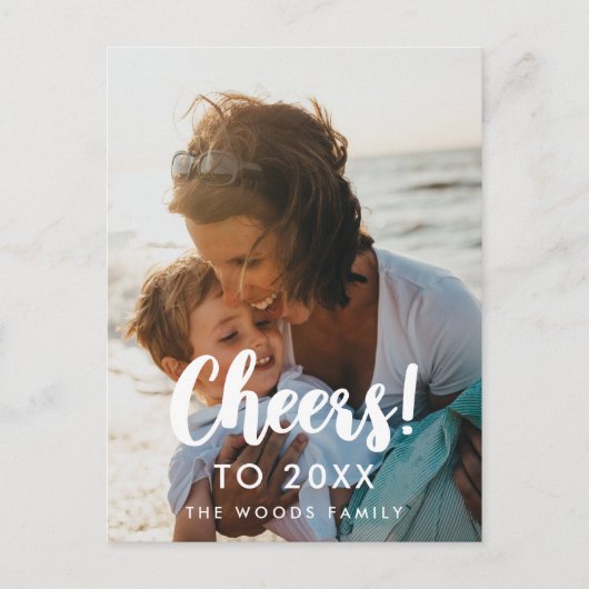 Carte Postale Concours moderne à la photo du Nouvel An 2026 (Devant)