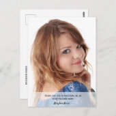 Carte Postale Concours Sponsor Merci photo (Devant / Derrière)