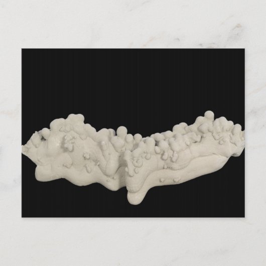 Carte Postale Concrétion d'argile (Devant)