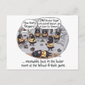 Carte Postale Concussion Whack-a-Mole (Devant)