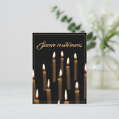 Carte Postale Condoléances sincères (Debout devant)