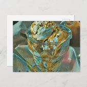 Carte Postale Cône de glace d'été (Devant / Derrière)