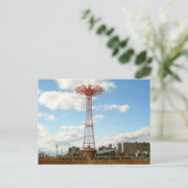 Carte postale Coney Island (Debout devant)