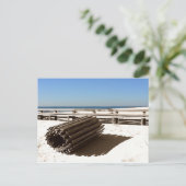 Carte Postale Coney Island Beach, NY (Debout devant)