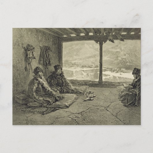 Carte Postale Conférence de la charia à Khosrakh, Daghestan, ass (Devant)