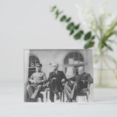 Carte Postale Conférence de Téhéran (Debout devant)