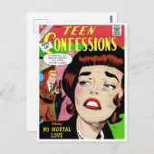 Carte Postale Confessions Ados n° 20 (Devant / Derrière)