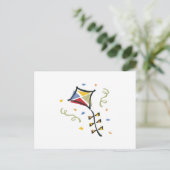 Carte Postale Confetti Kite (Debout devant)
