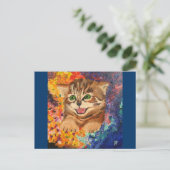Carte Postale Confetti Kitty (Debout devant)