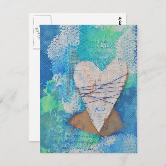 Carte Postale Confiance (Devant / Derrière)